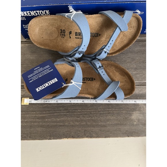 Birkenstock Kids Mayari Elemental Blue Size 30 NIB - Picture 7 of 11